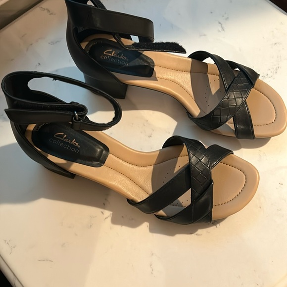 Clark’s Collection Desirae Lily Sandals Size 10 - Picture 1 of 7
